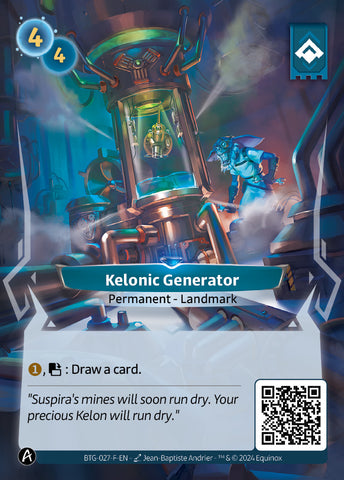 Kelonic Generator (BTG-027-F) (PHYSICAL)