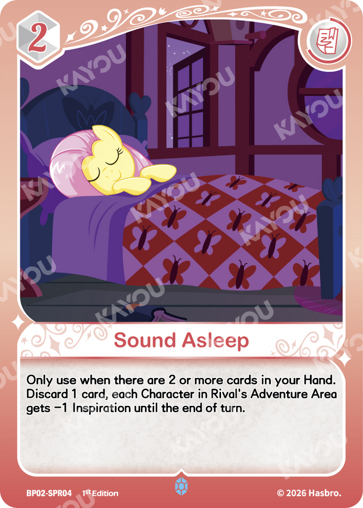 Sound Asleep (BP02-SPR04) [Discord]