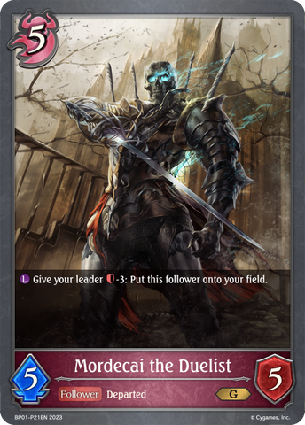 Mordecai the Duelist (BP01-P21EN) [Advent of Genesis]