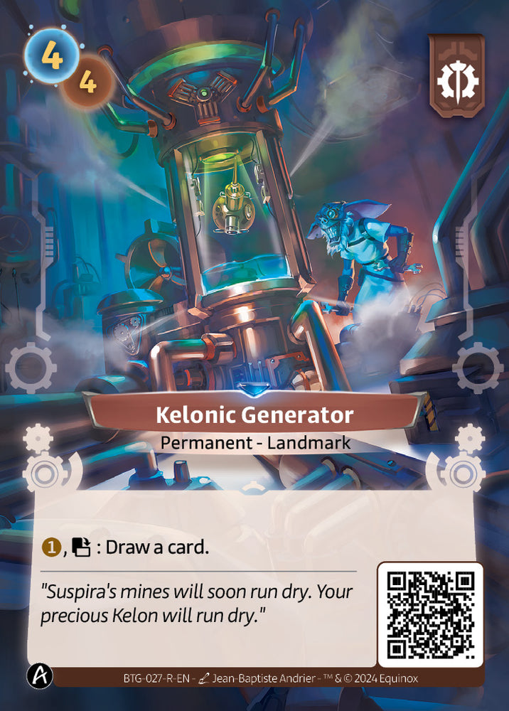 Kelonic Generator (BTG-027-R) (PHYSICAL)