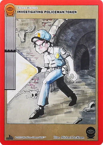 Investigating Policeman Token [Seance: First Edition]