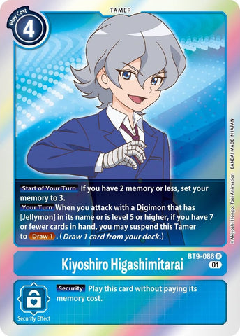 Kiyoshiro Higashimitarai [BT9-086] [X Record]