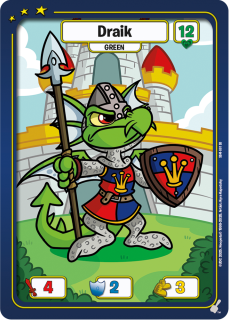 Draik (Green) [Meridell Starter Deck]