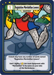 Regulation Meridellian Lowers [Meridell Starter Deck]