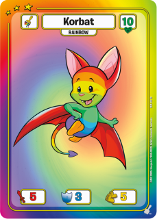 Korbat (Rainbow) [Meridell Starter Deck]