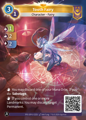 Tooth Fairy (BTG-159-U-2221) (PHYSICAL) (UNIQUE)