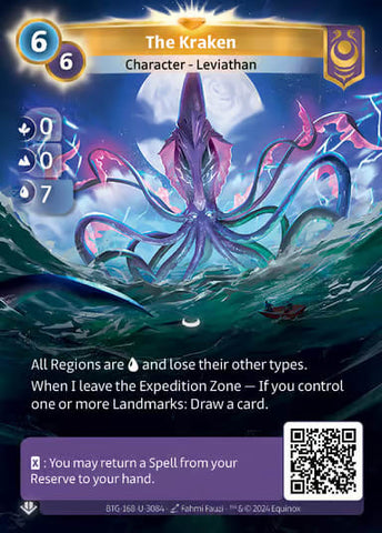 The Kraken (BTG-168-U-3084) (PHYSICAL) (UNIQUE)