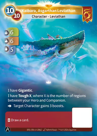 Kaibara, Asgarthan Leviathan (BTG-054-U-2062) (PHYSICAL) (UNIQUE)