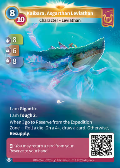 Kaibara, Asgarthan Leviathan (BTG-054-U-3783) (PHYSICAL) (UNIQUE)