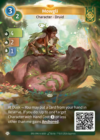 Mowgli (BTG-096-U-1015) (DIGITAL) (UNIQUE)