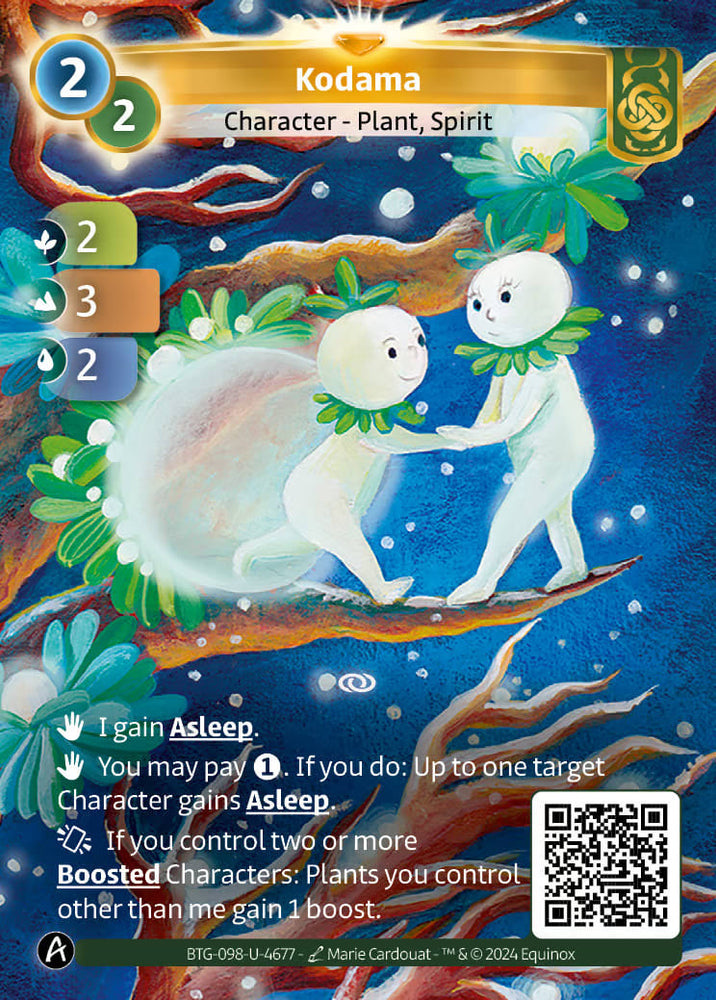 Kodama (BTG-098-U-4677) (PHYSICAL) (KS ALT ART) (UNIQUE) (FOIL)