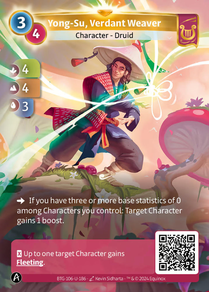 Yong-Su, Verdant Weaver (BTG-106-U-186) (PHYSICAL)