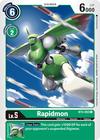 Rapidmon [BT3-052] [Release Special Booster Ver.1.5]