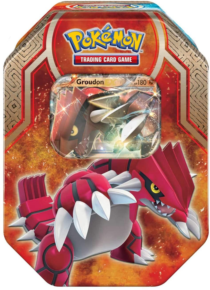 XY: Primal Clash - Legends of Hoenn Collector's Tin (Groudon EX)