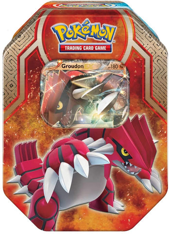 XY: Primal Clash - Legends of Hoenn Collector's Tin (Groudon EX)