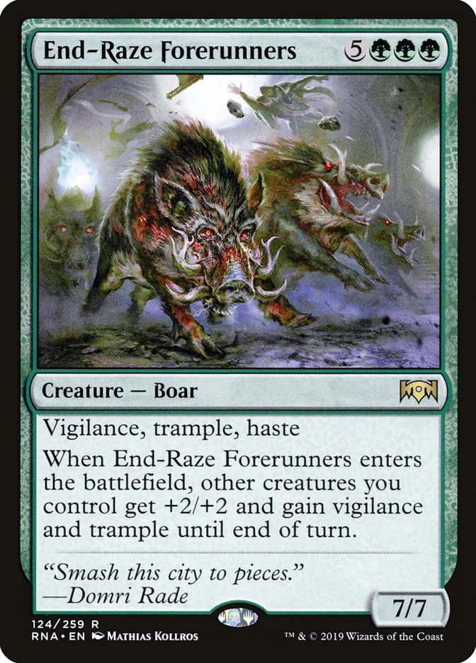 End-Raze Forerunners [Ravnica Allegiance]