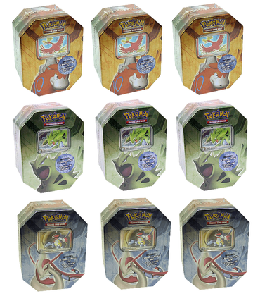 EX - Collector's Tin Display (Armaldo EX, Ho-Oh EX & Tyrantitar EX)