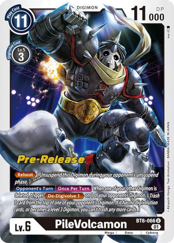 PileVolcamon [BT6-066] [Double Diamond Pre-Release Cards]