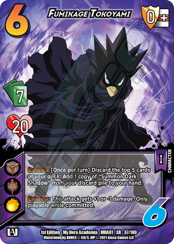 Fumikage Tokoyami [Series 1 XR]