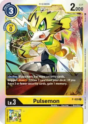 Pulsemon [P-028] (Alternative Art) [Double Diamond]