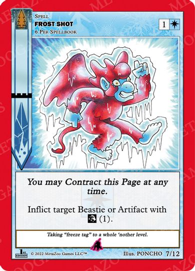 Frost Shot [Cryptid Nation: Wilderness First Edition Release Event Deck]