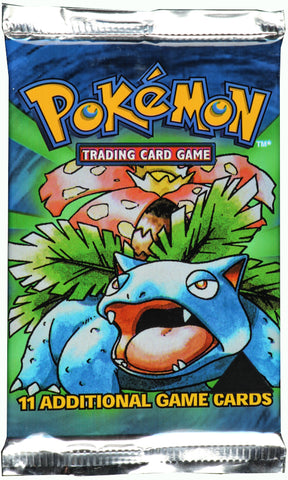 Base Set - Booster Pack (1st Edition/Black Triangle Error)