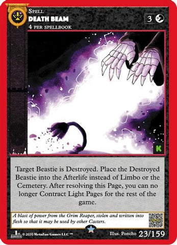 Death Beam [Cryptid Nation: Kickstarter Edition]