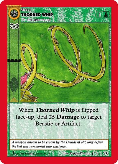 Thorned Whip [Cryptid Nation: First Edition]