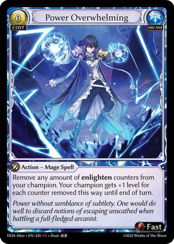 Power Overwhelming (245) [Dawn of Ashes: Alter Edition]