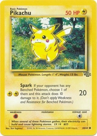 Pikachu (60/64) [Jungle Unlimited]