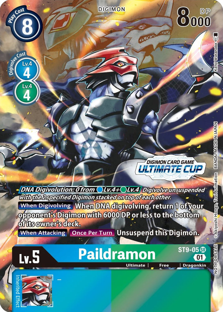 Paildramon [ST9-05] (April Ultimate Cup 2022) [Starter Deck: Ultimate Ancient Dragon Promos]