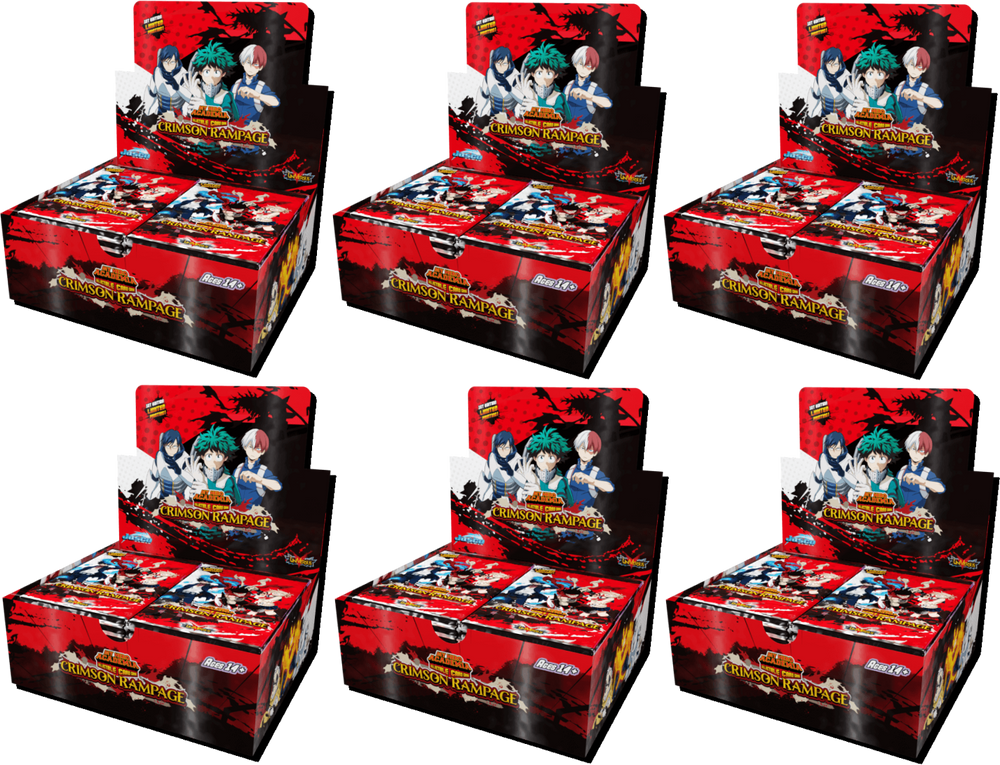 Crimson Rampage - Booster Box Case (1st Edition)