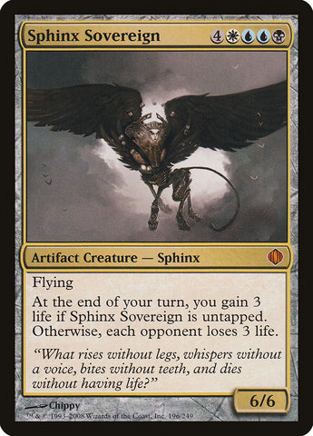 Sphinx Sovereign [Shards of Alara]