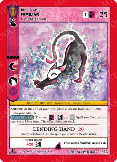 Familiar [Cryptid Nation: Wilderness First Edition Release Event Deck]