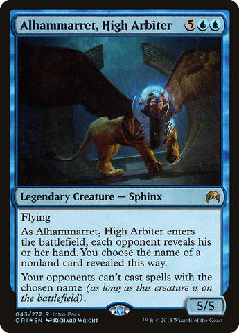 Alhammarret, High Arbiter (Intro Pack) [Magic Origins Promos]