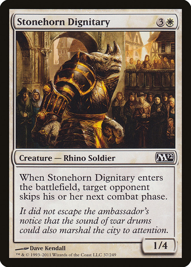 Stonehorn Dignitary [Magic 2012]