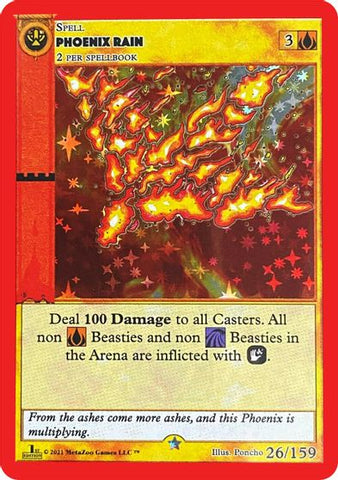 Phoenix Rain [Cryptid Nation: First Edition]