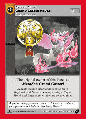 Grand Caster Medal [Medals]