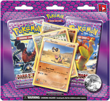 Black & White: Dark Explorers - 2-Pack Blister (Sandile/Krokorok/Krookodile)