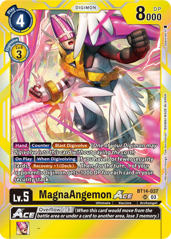 MagnaAngemon Ace [BT14-037] [Blast Ace]