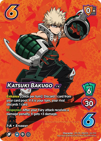 Katsuki Bakugo (64/153) (XR) [Jet Burn]
