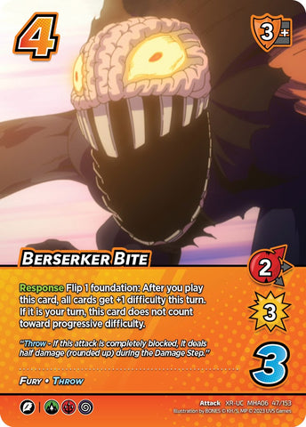 Berserker Bite (XR) [Jet Burn]