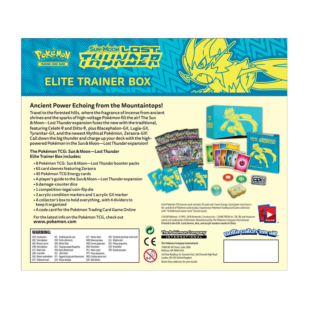 Sun & Moon: Lost Thunder - Elite Trainer Box