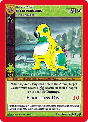 Space Penguins [Cryptid Nation: First Edition]