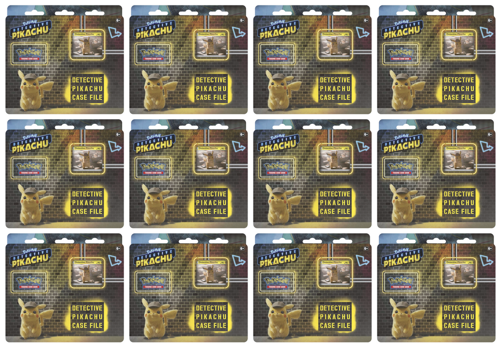 Detective Pikachu Case File Display