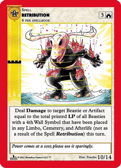 Retribution [Cryptid Nation: First Edition Cardiff Giant Deck]