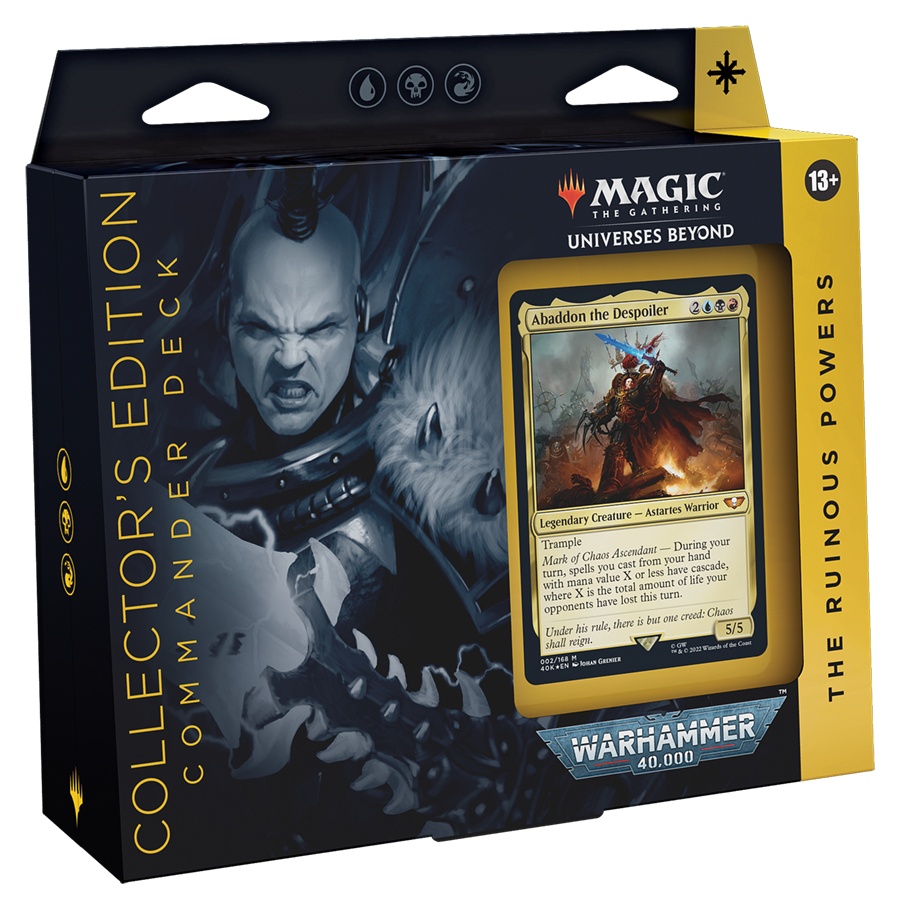 Warhammer 40,000 - Commander Deck (The Ruinous Powers - Collector's Edition)