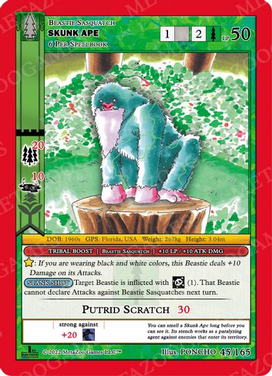 Skunk Ape [Cryptid Nation: Wilderness]