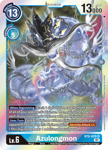 Azulongmon [BT6-029] [Double Diamond]