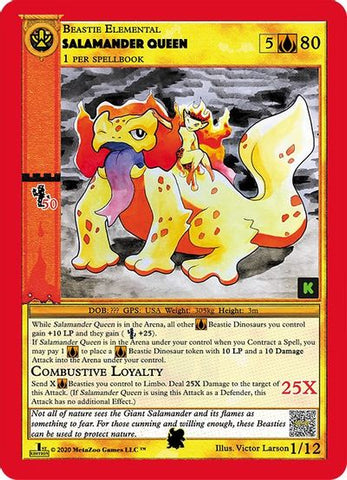 Salamander Queen (Kickstarter Edition) [Salamander Queen Starter Deck]